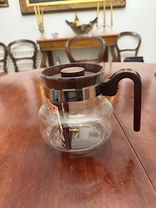 Vintage Pyrex Glass Teapot: Brown Handle, Made in France, 1980s - Etsy Canada