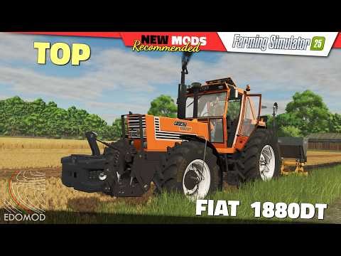 FS25 | Fiatagri 1880DT Turbo (by EDOMod) - Farming Simulator 25 Mods Review QHD