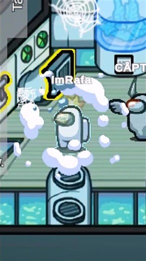 Impostor Unvanished Right in Front 😳👀#amongus