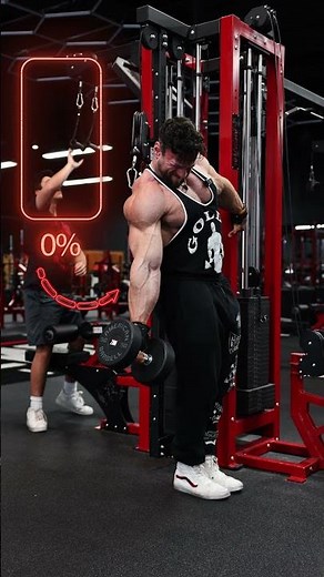 DUMBBELL CURLS VS CABLE CURLS #motivation #bodybuildinggym #mrolympia #roadtotheifbbproolympia