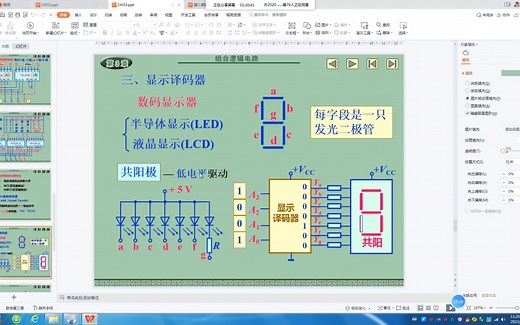 集成3线-8线译码器--74LS138 及 3.4数据选择器和分配器