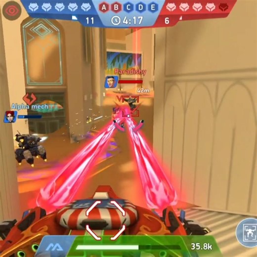 beam time mech arena gameplay #mecharena #gaming #teammech #games #mecharenagameplay