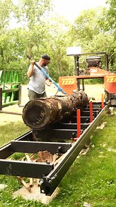 130K views · 103 reactions | Turning Logs Into LARGE Beams #timberframe #beams #buildingbeams | Third Coast Craftsman | Facebook