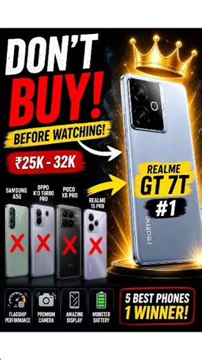 Top 5 Best Phones Under ₹30k in 2026 🔥 #shorts #smartphone