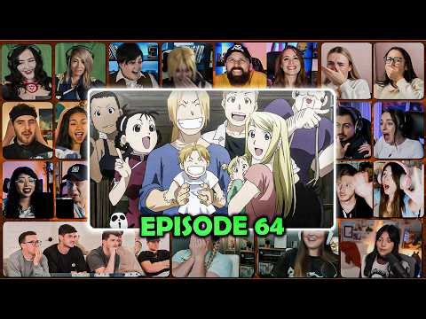 Fullmetal Alchemist Brotherhood Episode 64 Reaction Mashup