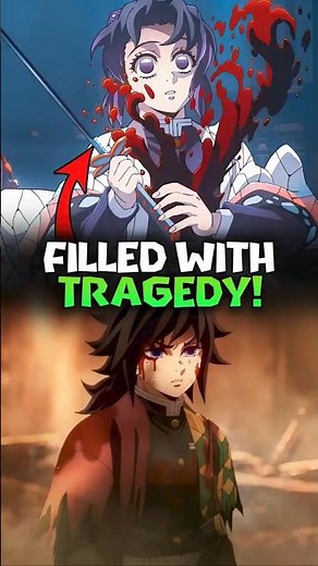 The Entire Demon Slayer Story Was Filled With Tragedy! Demon Slayer Explained #shorts #demonslayer