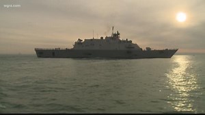 New USS Little Rock arrives in Buffalo
