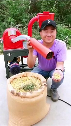 Corn Milling Process Demonstration in Rural Setting