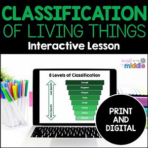 Classification of Living Things Interactive Lesson