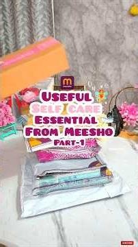 🔥 Meesho Ke Ye 7 Self-Care Products Ne Mujhe Shock Kar Diya! 😱💖 #meeshofinds #selfcareessentials