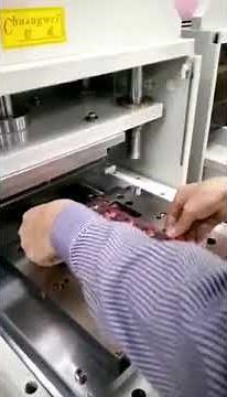 PCB Punching Machine with Die