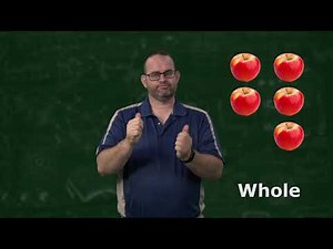 Math Concepts in ASL- #32 Part and Whole