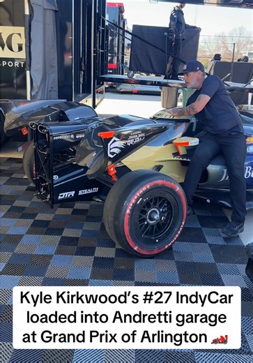 Kyle Kirkwood’s IndyCar at Grand Prix of Arlington