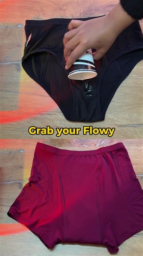 Flowy just introduced two new period underwear designs both super comfortable. Choose the one that fits you best! 📞 9802001744#flowyperiodpanties #flowy #redefiningreddays #redefiningreddays #confidence