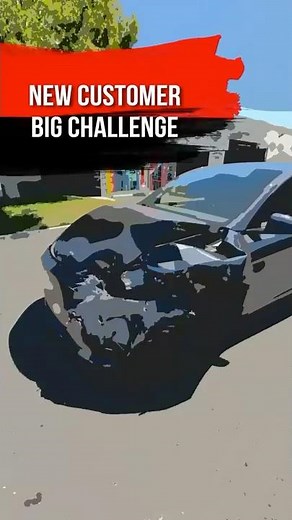 Will This Tesla Be Saved Or Scrapped? #tesla #carrepair #tskclub