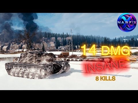 T110E3 INSANE DAMAGE 💥 14.3K | 8 Kills | Ace Tanker | WoT