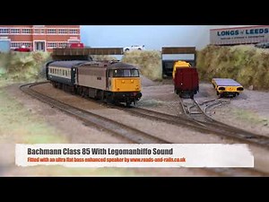Bachman Class 85 With Legomanbiffo sound and speaker upgrade