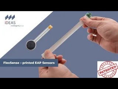 mateligent iDEAS -FlexSense- Super-flexible, indestructible EAP sensors Stretch Pressure Sensor V2