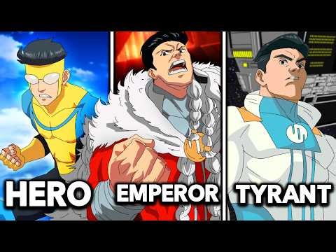 All 19 Stages of Invincible (Viltrum Emperor, Galactic Tyrant...)