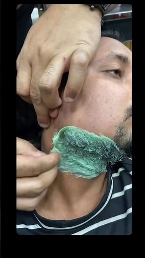 Very Painful Face waxing // How to wax men's facial hair? #makeoverbyanita002 #waxingtip #hair