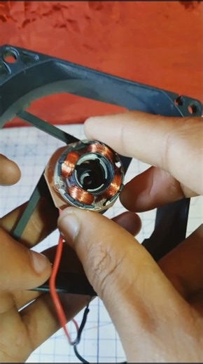 How to Make a DC Cooling Fan at Home | Easy DIY DC Motor Fan