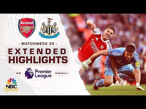 Arsenal v. Newcastle United | PREMIER LEAGUE HIGHLIGHTS | 4/25/2026 | NBC Sports