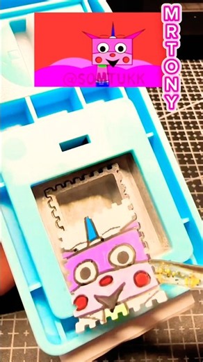 Sprunki OC: Unikitty phase 1 with stamp punch #sprunki #stamppunch #stamppuncher #unikitty
