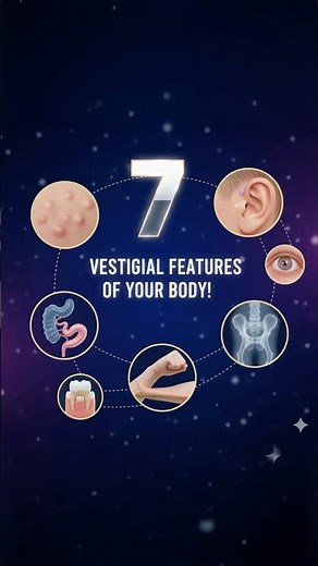 7 vestigial features of human body