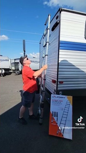 New ladder for your RV from Lippert components.