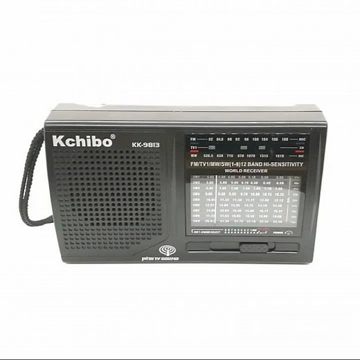 FM/TV/MW 10 Band World Band Receiver Portable Kchibo Multiband Radio