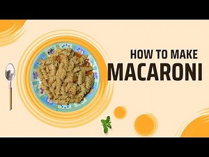 How to Make Easy Macaroni Pasta At Home | Quick 5-Minute Recipe