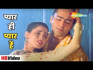 Pyar Hi Pyar Hai | Udit Narayan Hit Song | Neelam Kothari | Kamal Sadanah | Mohabbat Aur Jung (1998)