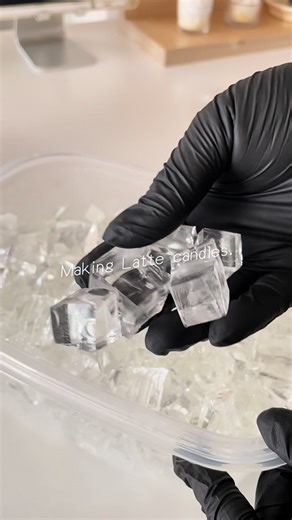 カフェラテキャンドルの作り方｜癒しの香り