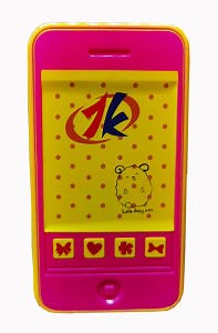 [Hot Item] OEM Retail Children Toy Plastic Battery Operated Kids Phone Toy with 4 Different Sounds