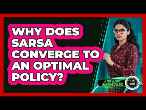 Why Does SARSA Converge To An Optimal Policy?