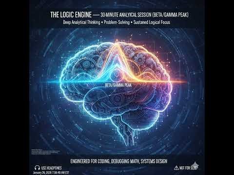 The Logic Engine — 30-Minute Analytical Focus Session (Beta/Gamma Peak)