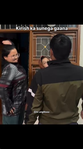 Mr Unglibaaz | Indian Memes & Sarcasm on Instagram: "The "Kirish" Malware Detected 📉🧠 ​Have you ever seen a human being so obsessed with a movie character that they require a physical "Mute Button" (Tape)? ​This video documents a severe case of "Audio Loop Syndrome." The family taped his mouth shut to save their own sanity. But the moment the seal was broken, his brain didn't ask for water or oxygen. It immediately auto-played the file: "Kirish.mp3" 🎵 ​Notice the pronunciation—not "Krrish," b