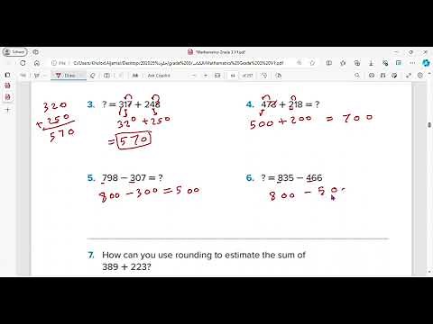 reveal math grade 3 lesson 2-3 estimate sums and differences