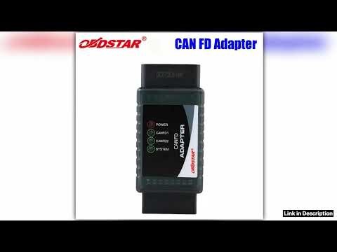 OBDSTAR CANFD CANFD Adapter Work with X300 DP Plus P50 Pro4 Premium Quality
