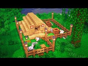Very Compact Simple Automatic Chicken Farm Minecraft (Tutorial)