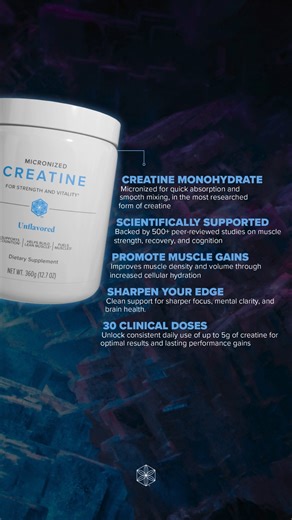 “Creatine is only for bodybuilders.” 🚫 FALSE. Here’s the truth ⬇️ ✅ Supports focus & clarity ✅ Helps with energy dips in perimenopause ✅ Aids strength & recovery Creatine is one of the most researched, safest supplements out there—for all women, in all seasons of life. | Isagenix®