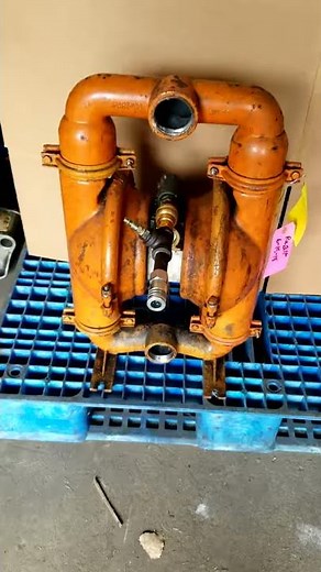 2” Wilden M8 Iron Dual Diaphragm Pump REBUILT WORKING PULL
