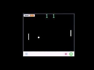Ping pong game using scratch language in mBlock app