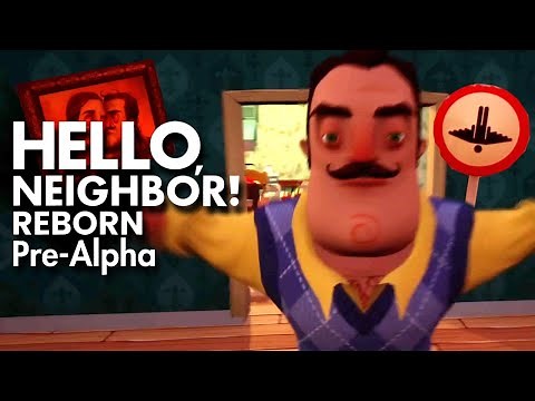 Hello, Neighbor! Reborn Pre-Alpha | Full Gameplay & Ending | Hello Neighbor Mod