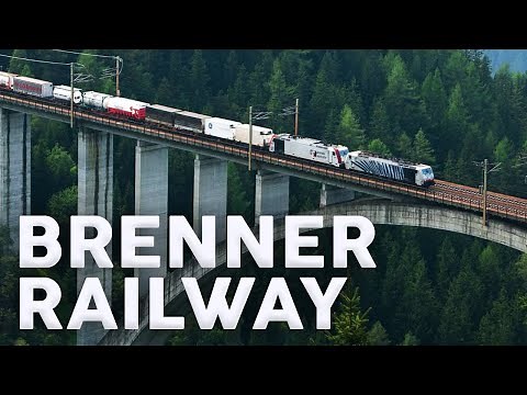 Cab Ride of Brenner Railway Austria-Italy (Cabview / Zug Führerstandsmitfahrt)