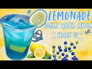 Ocean Water Lemonade Recipe | BLUE RASPBERRY LEMONADE SHAKE UP RECIPE