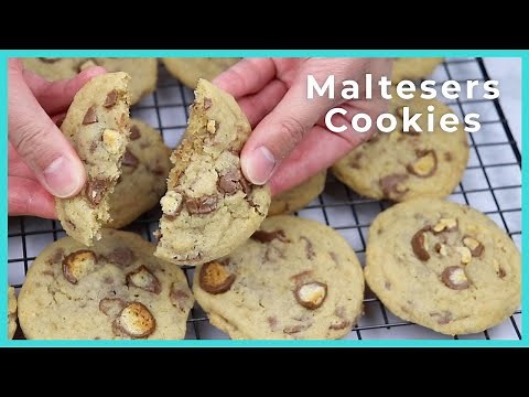 20 MINUTE Maltesers Cookies! (DELIGHTFULLY CHEWY)