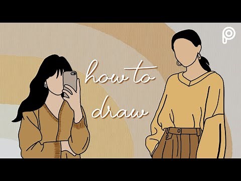 How to draw cartoon portrait | Picsart Tutorial