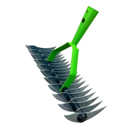 Colaxi Lawn Thatching Rake Steel Dethatching Rake Ergonomic Weeding Rake Heavy Duty Lawn Hay Rake Dethatcher Rake for Cleaning Grass Head - Walmart.ca