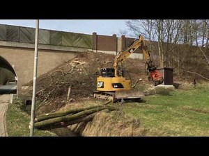 CAT 314D als FORWARDER: Voll in Aktion! 1080p